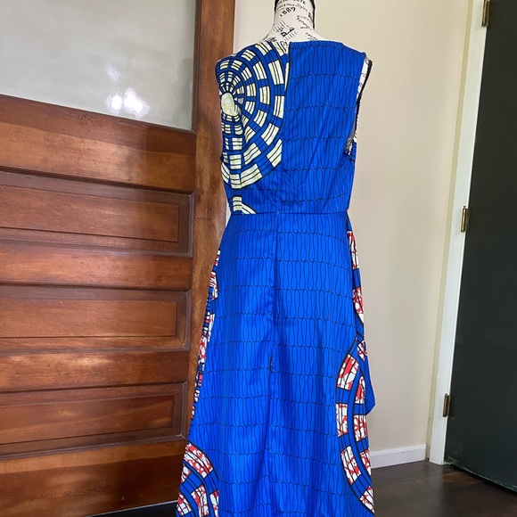 NWOT Inorin High Low Dashiki Sleeveless Dress - Picture 3 of 9